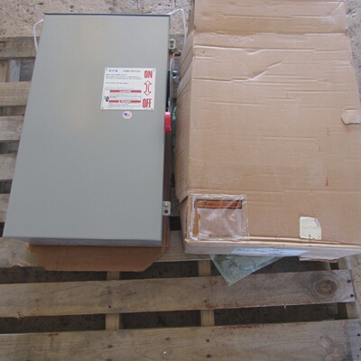 EATON DH364NRK 200A FUSIBLE HEAVY DUTY SAFETY SWITCH 3P600VA