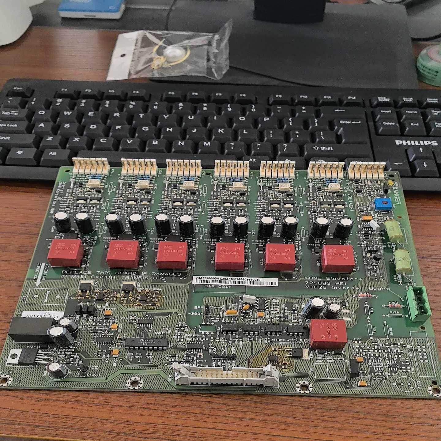 咨询-通力V3F25变频器驱动板A2板KM725800G01拆