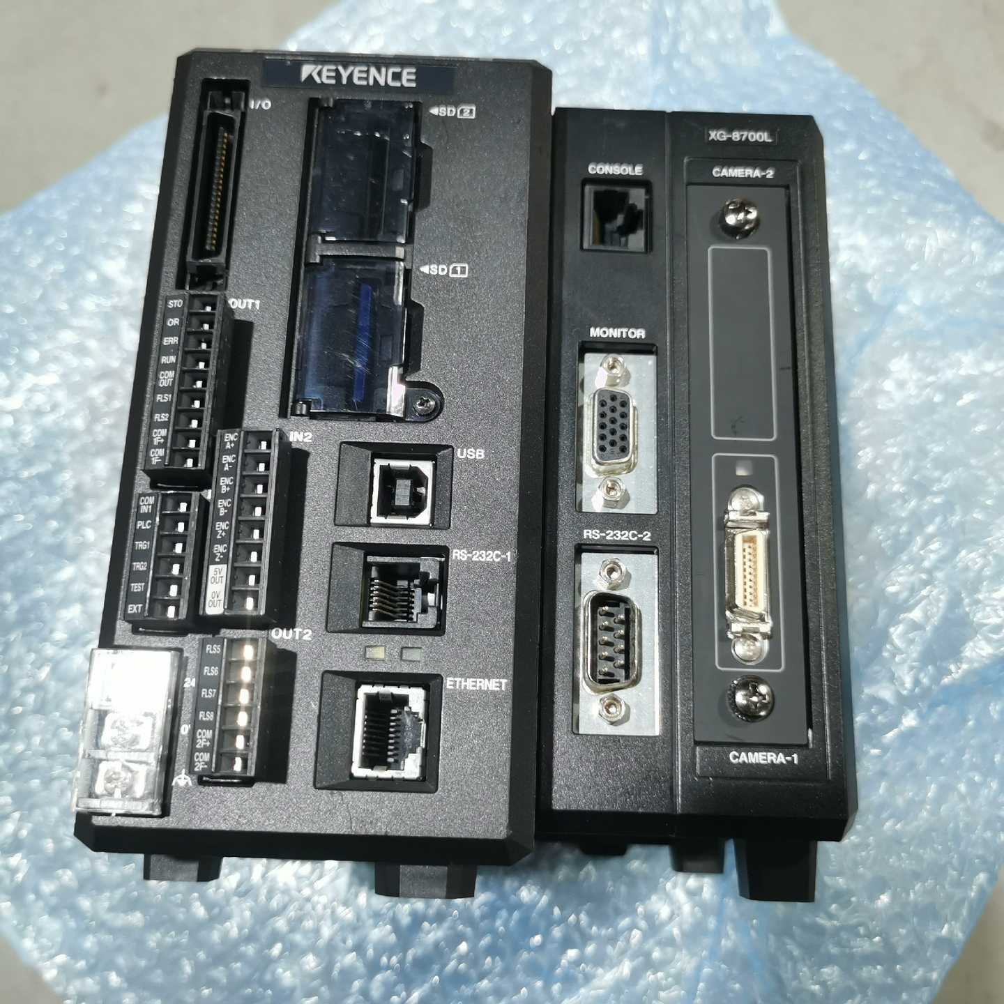 议价基恩士视觉控制器XG-8700L成色95新,实物如图,没
