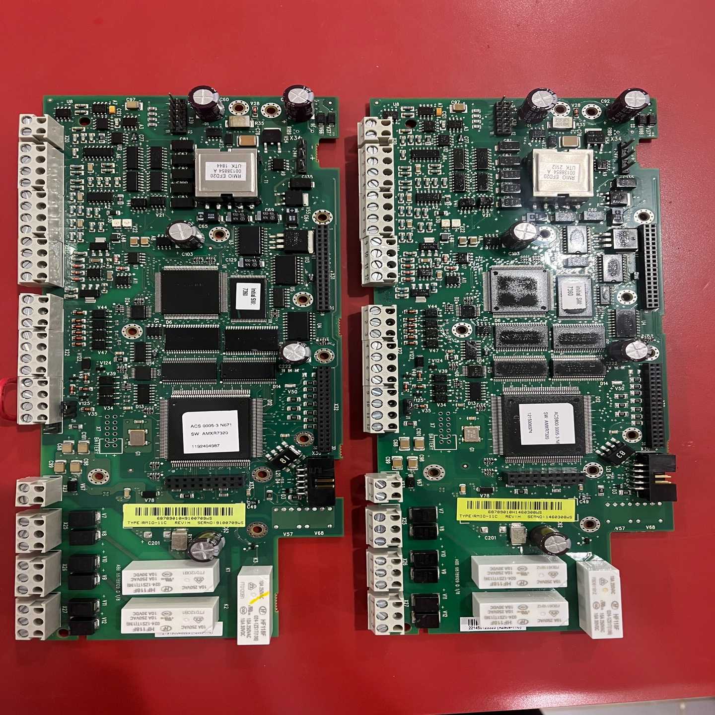 ABB800主板 RMIO-12C RMIO-11C 9.8（得多机械）