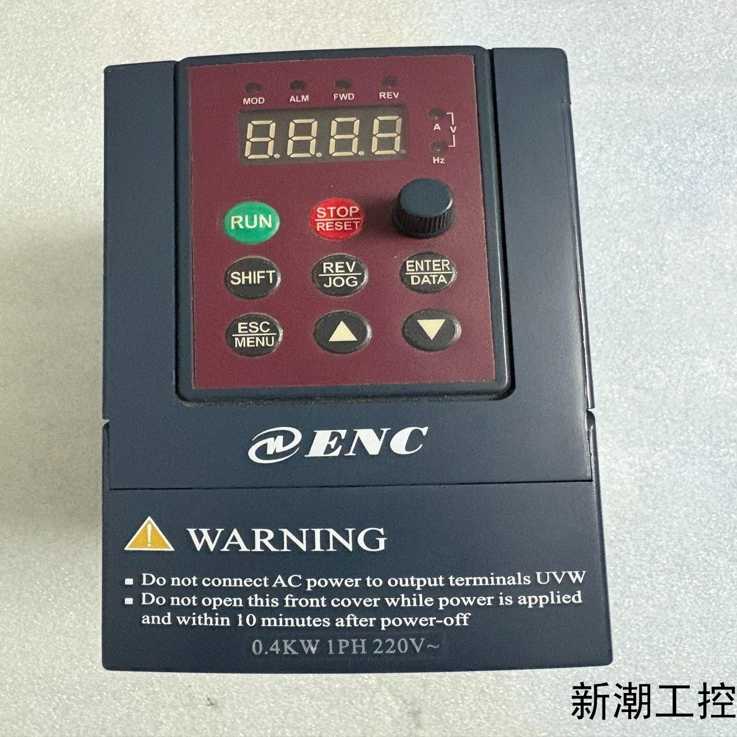 ENC易能变频器 EDS800-2S0004 几乎全新成议价商品