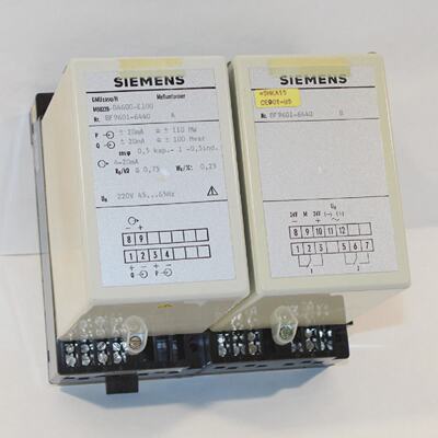 Siemens M08220B46100E100 Transducer BF96016440 and BF9601644