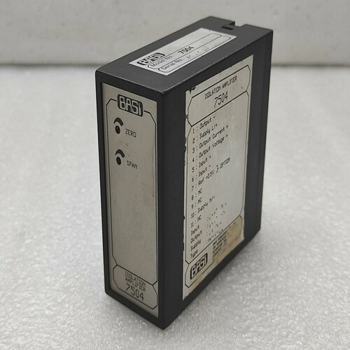 Basi7504IsolationAmplifier