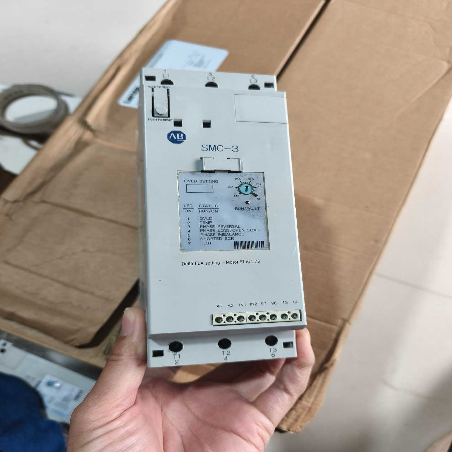 询价AB150-C43NBD罗克韦尔SMC-3软启动器