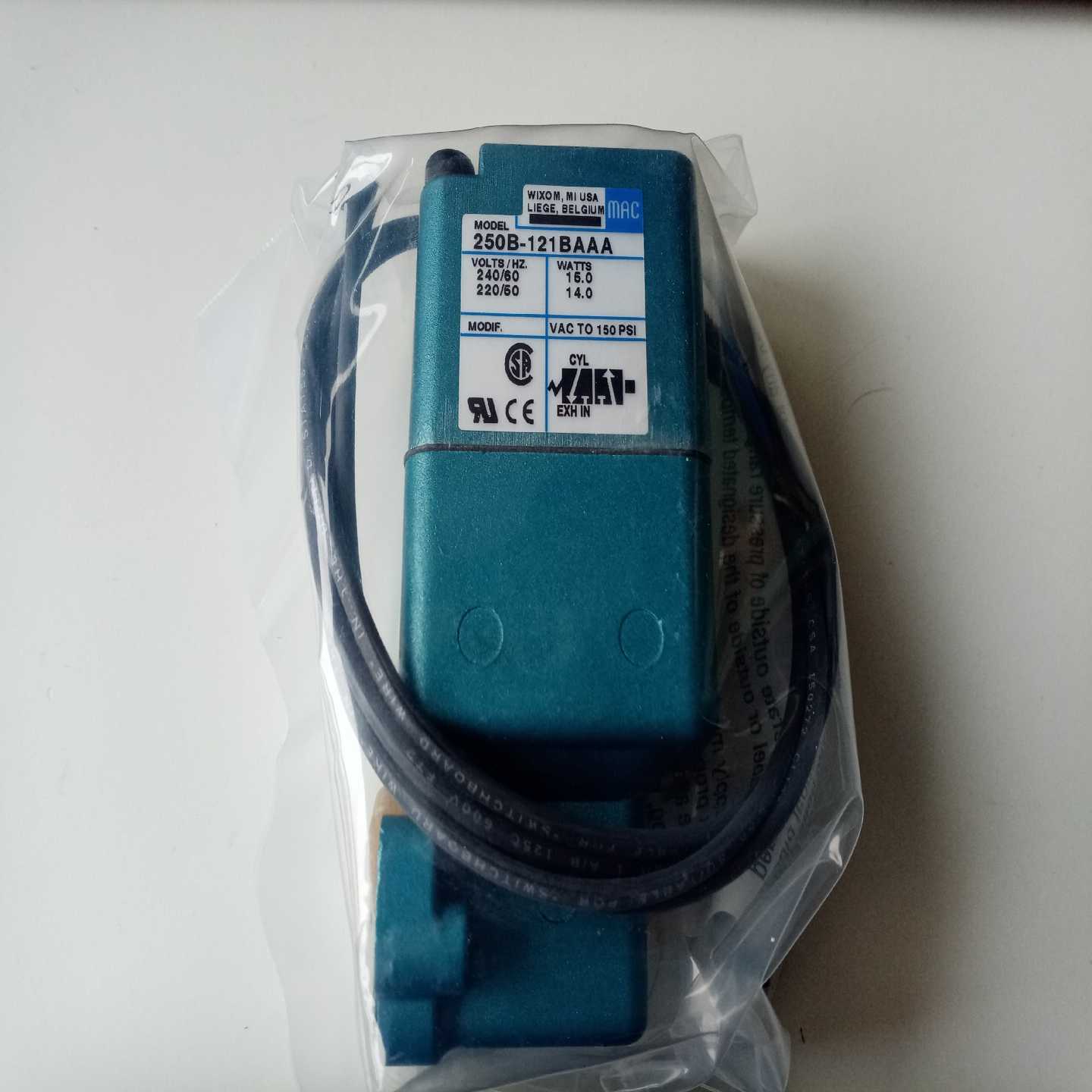 MAC电磁阀250B-121BAAA，包询价