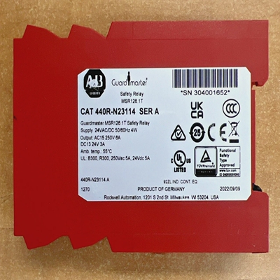 ALLENBRADLEYMSR126.1T440R-N23114GUARDMASTERSAFETYRELAY