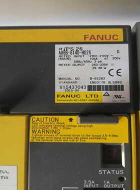 FANUC发那科驱动A06B-6140-H026，，