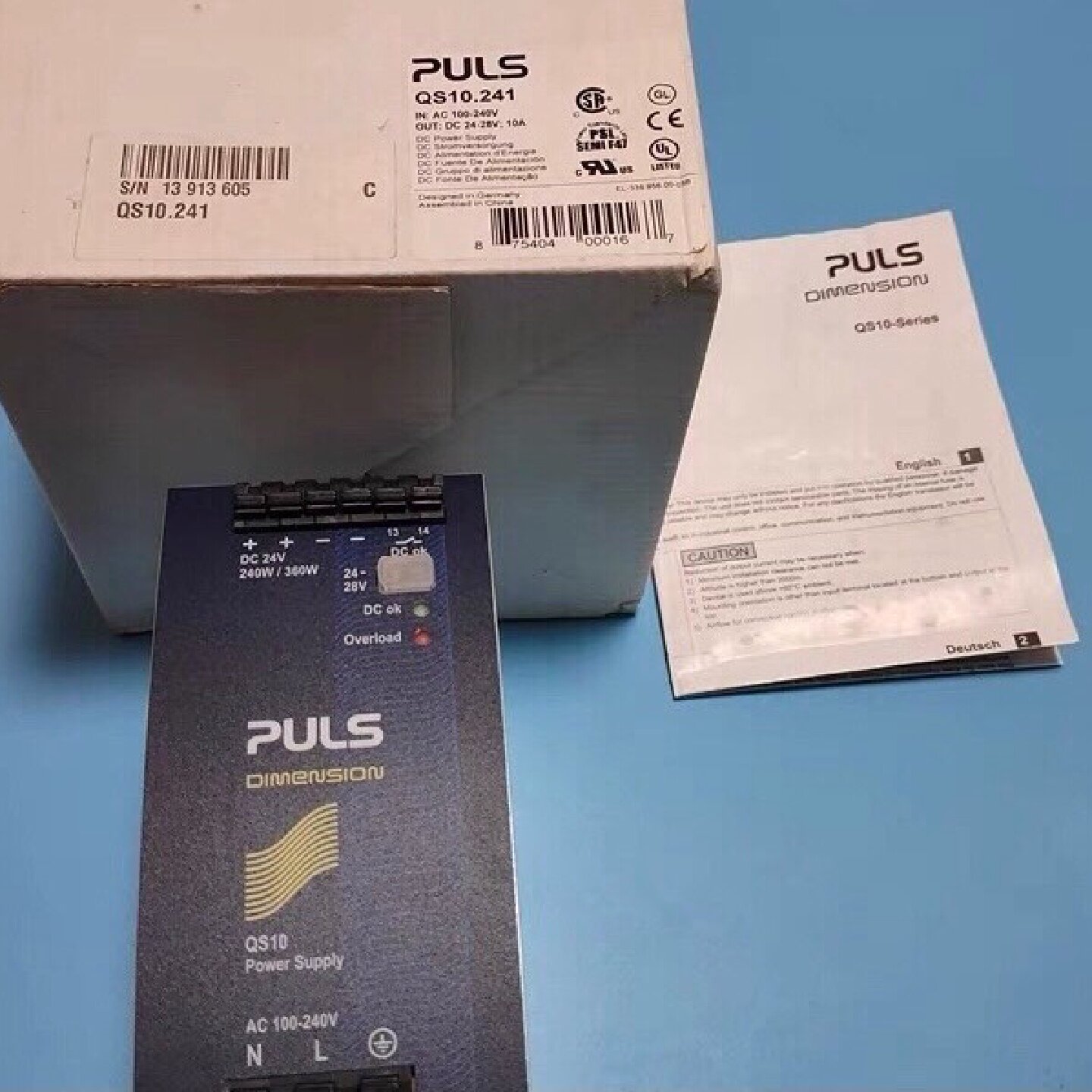 议价PU普尔世QS10.241电源输入AC100议价