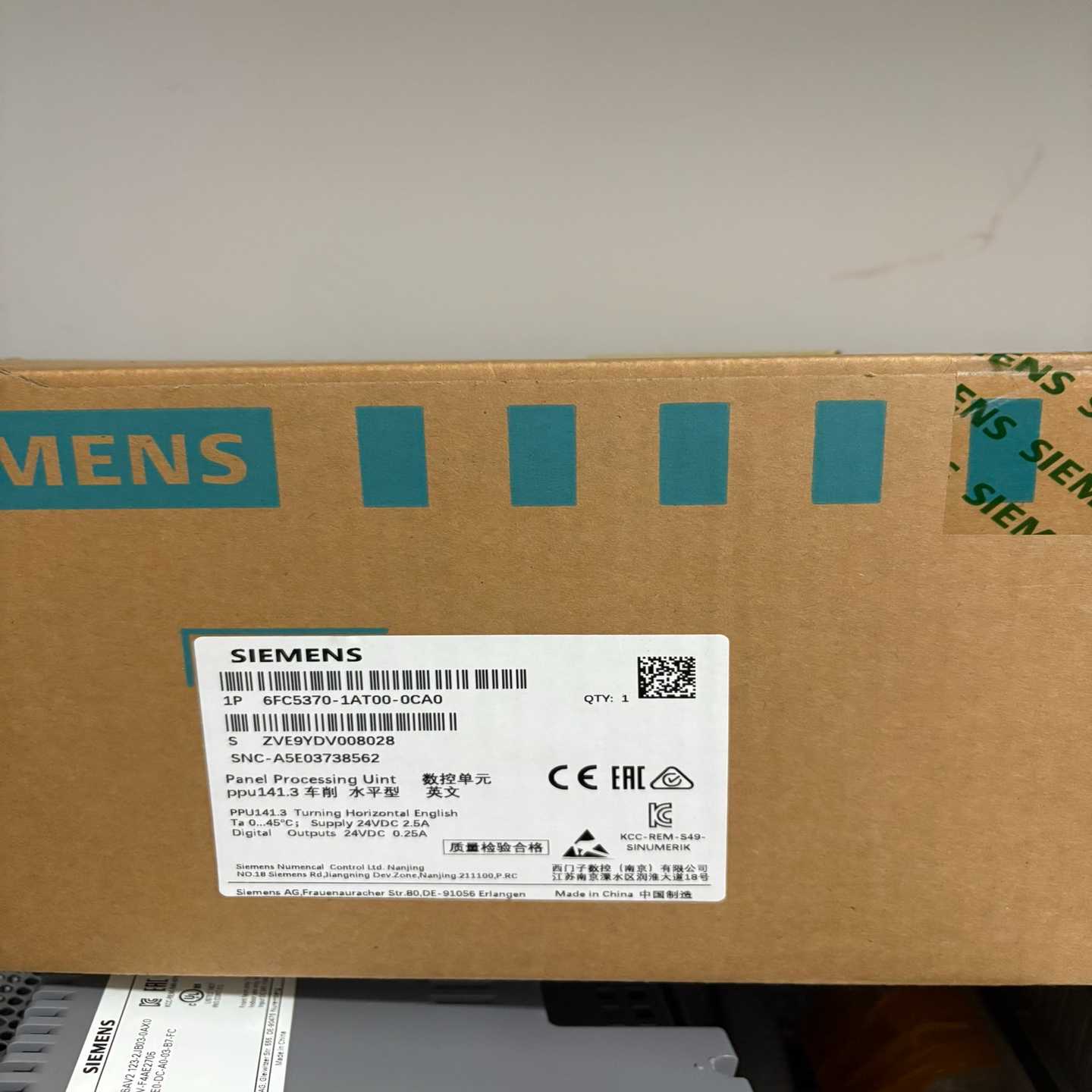 型号6FC5370-1AT00-0CA0,原装正品99新,带--议价商品