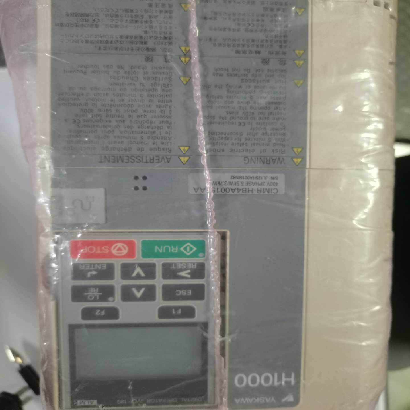 【议价】安川变频器HB4A0015FAAH10003.7／5.5适用