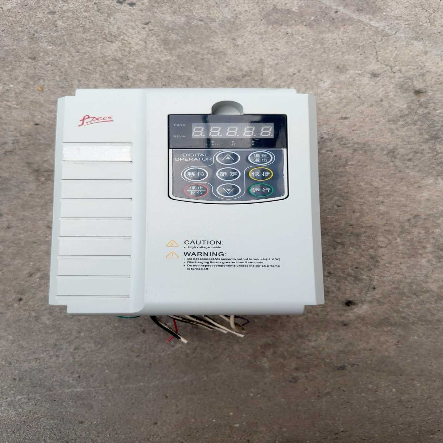 理想变频器，3PH400v50HZ变频器，4KW.拆机成色看--议价商品