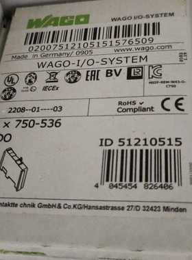 wago模块750-536750-531750-436询价
