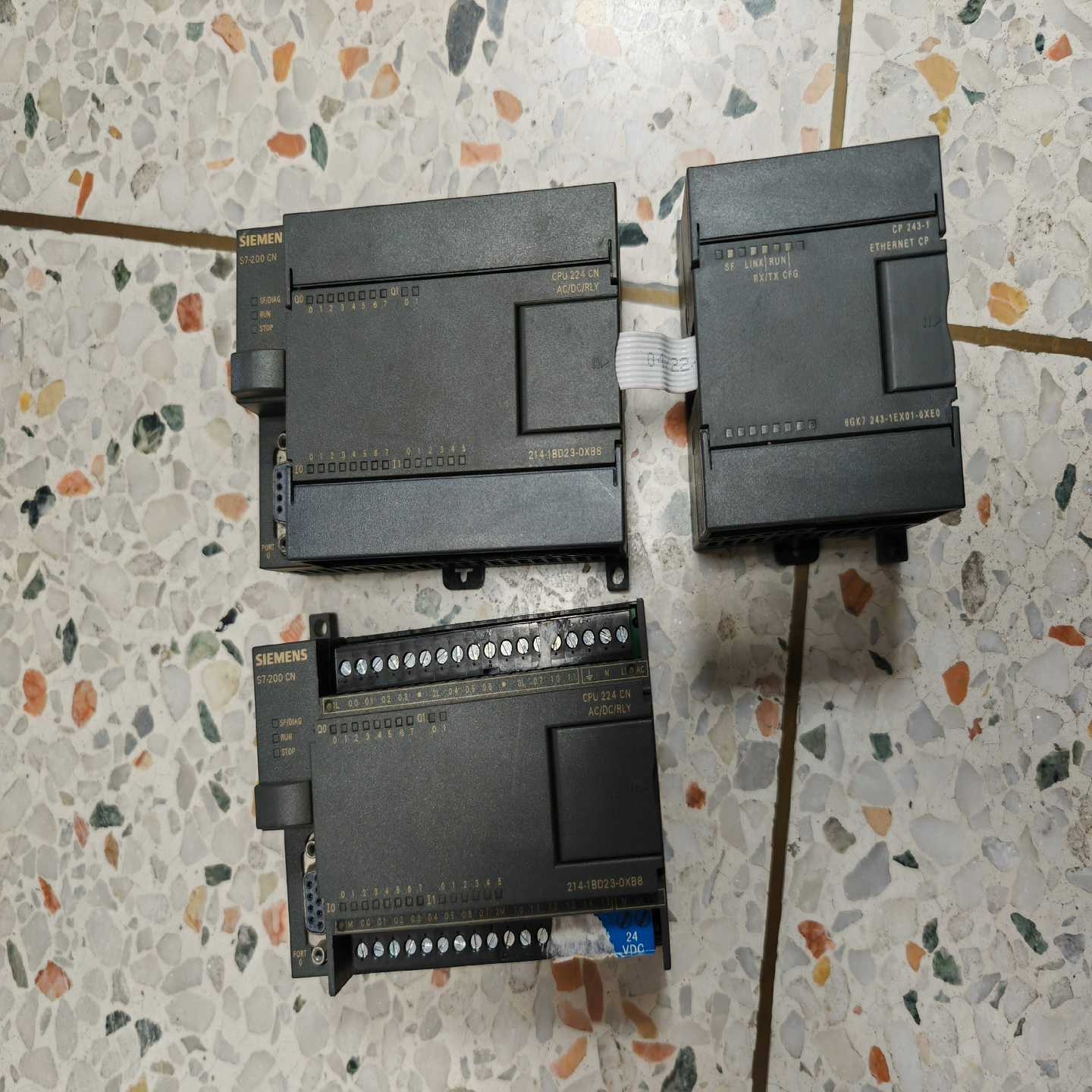 询价~plc S7-200CN，CP243-1，功能正常