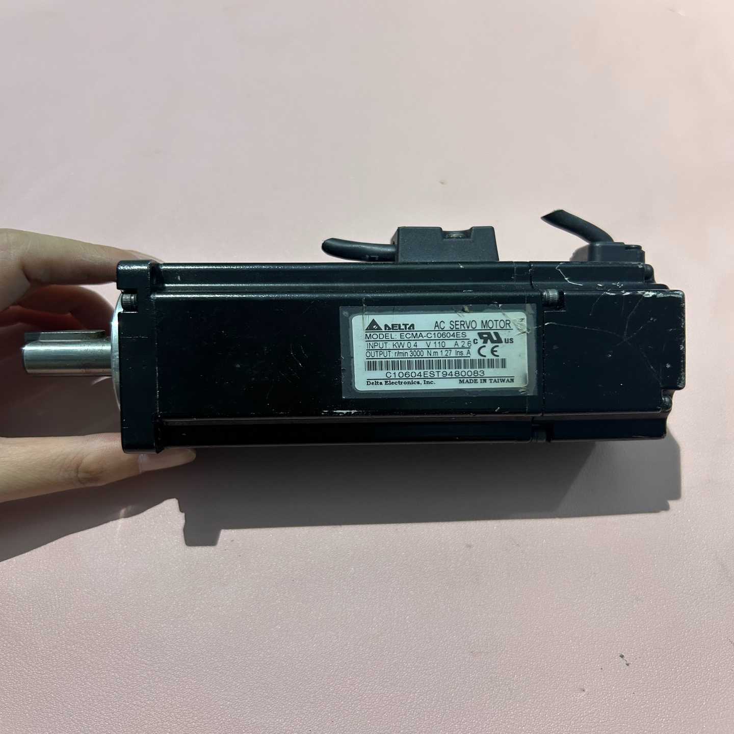 台达伺服电机，型号：ECMA-C10604ES，原装拆机，实-询价客服