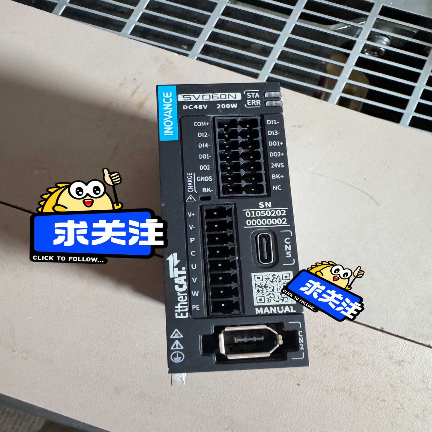 SVD60N008I-FS汇川驱动实物如图功能需询价