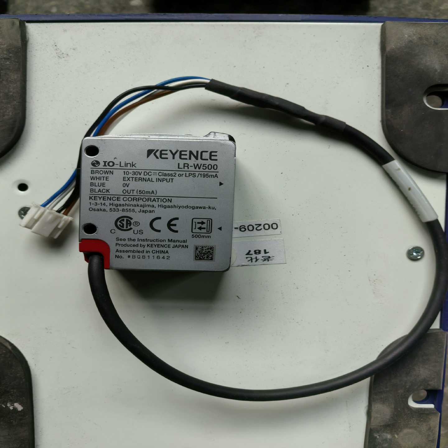 基恩士传感器LR-W500产品，功能，实询价