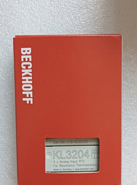 【询价】BECKHOFF倍福模块KL3204德国 现