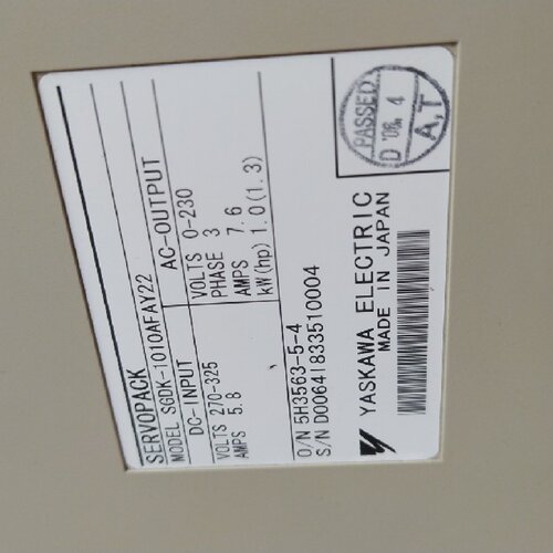 议价JUSP-ACP30LA-N1/SGDK-1010AFAY22/SGDK-0505AFAY22安川驱动