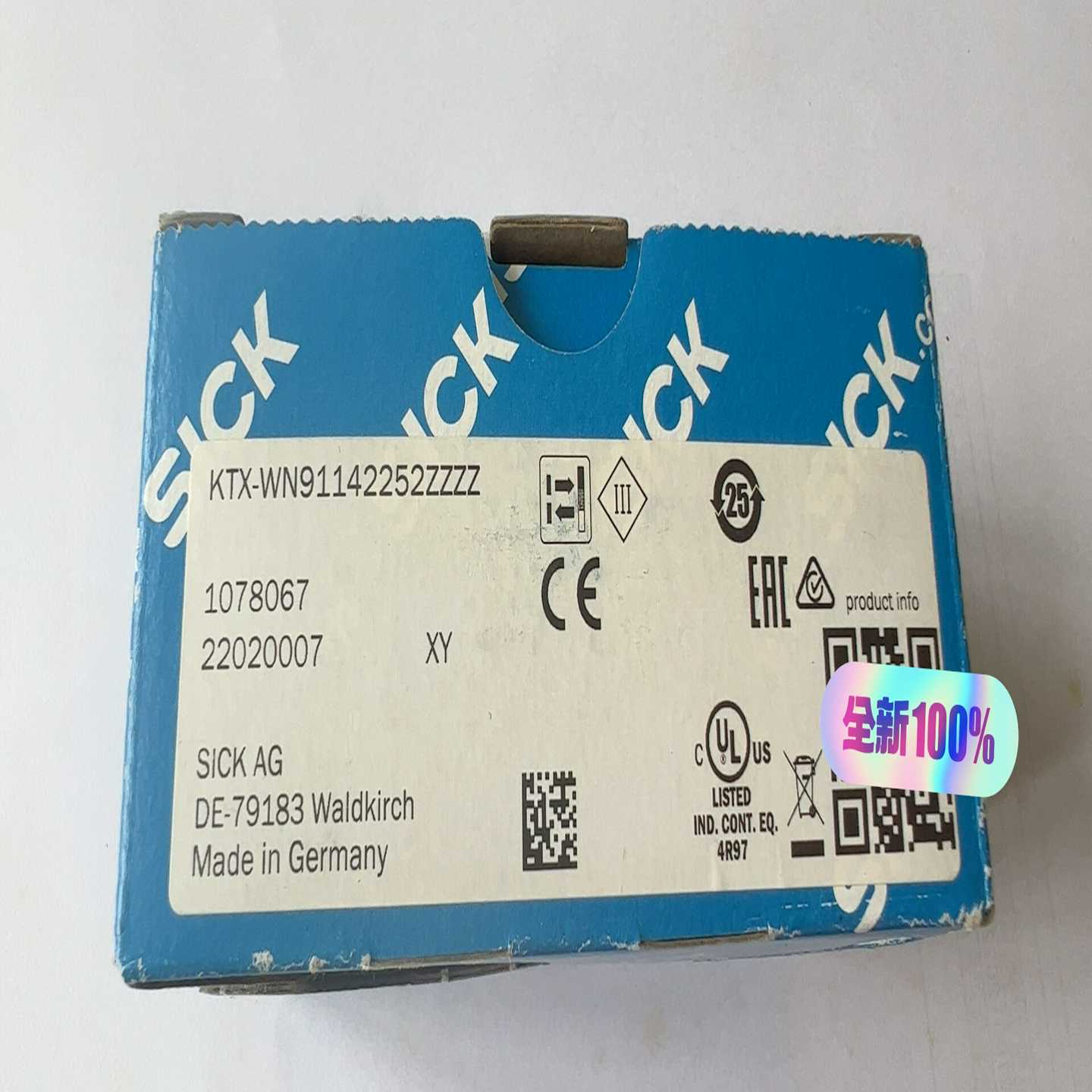 【议价】SICK施克色标传感器KTX-WN9114225