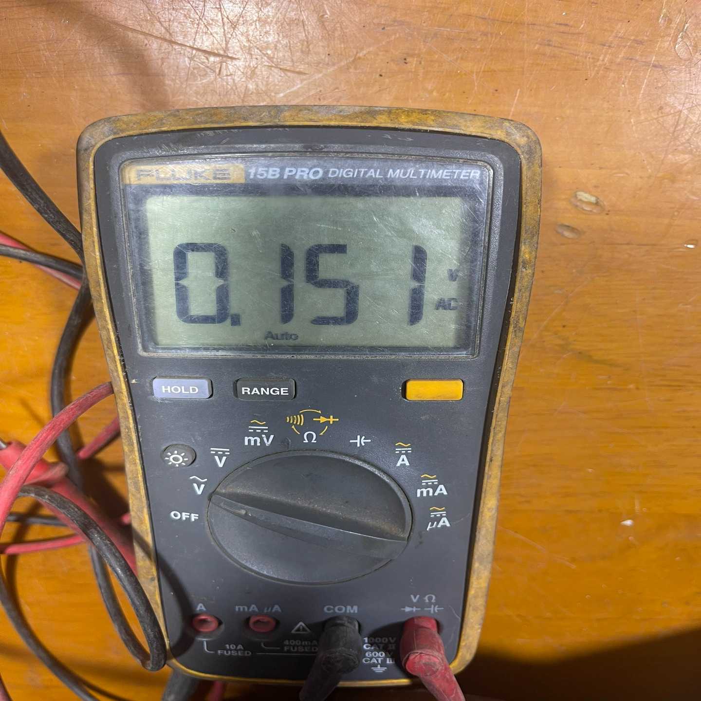 FLUKE福禄克15BPRO万用表,外观漂亮如图,功能一切正--议价商品