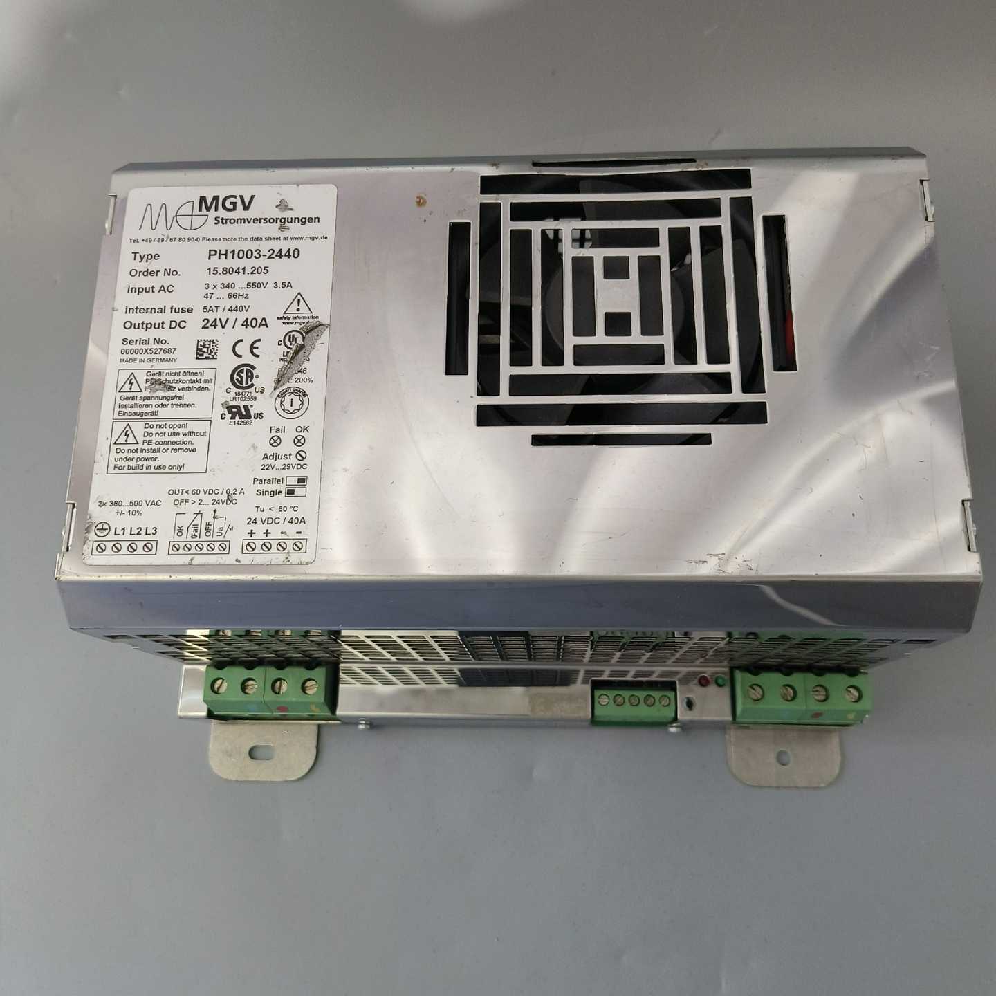 库卡机器人配件，MGV电源PH1003-2440，交流3询价