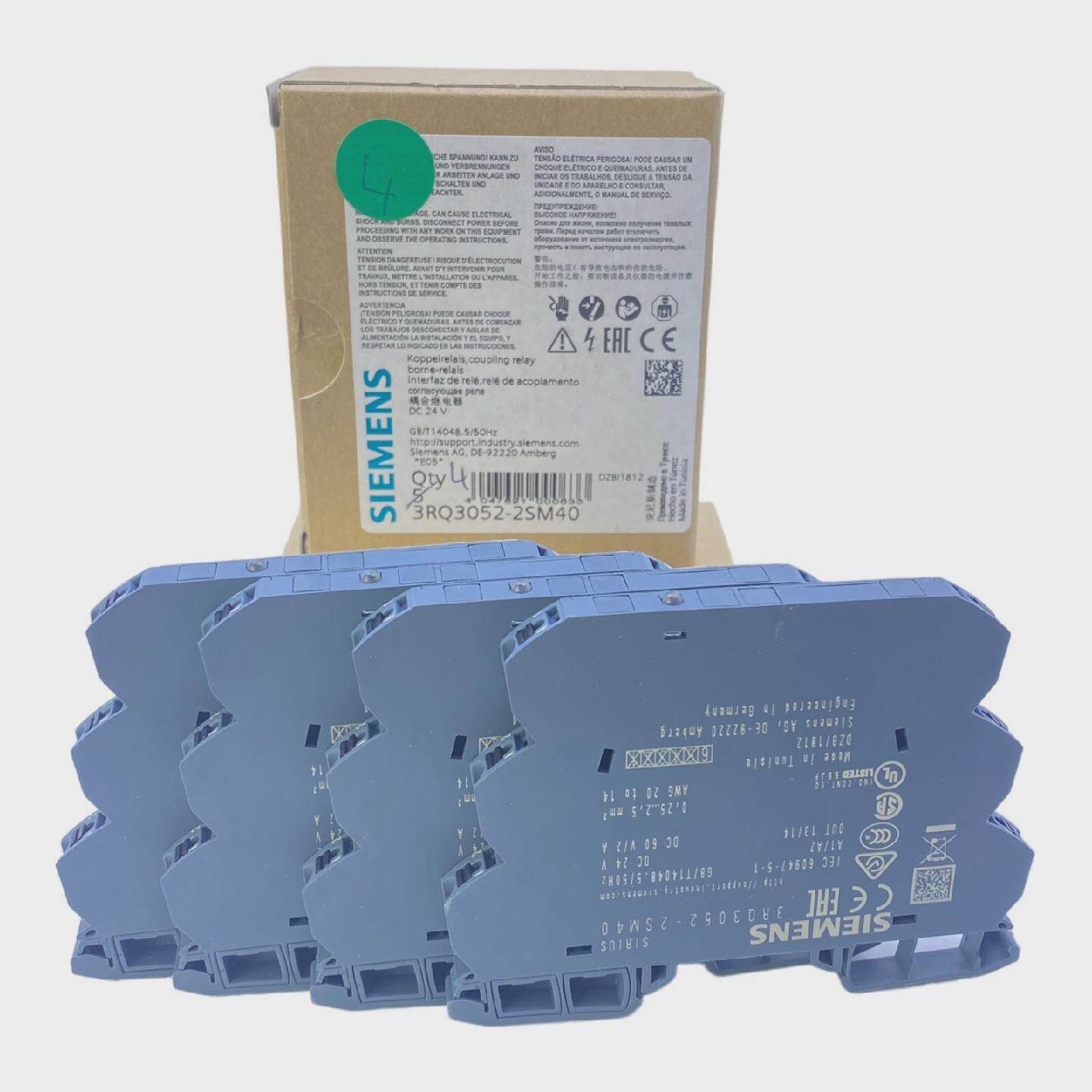 Siemens 3RQ30522SM40 Rel De Estado Slido 24V DC 60V 2A 1NO V