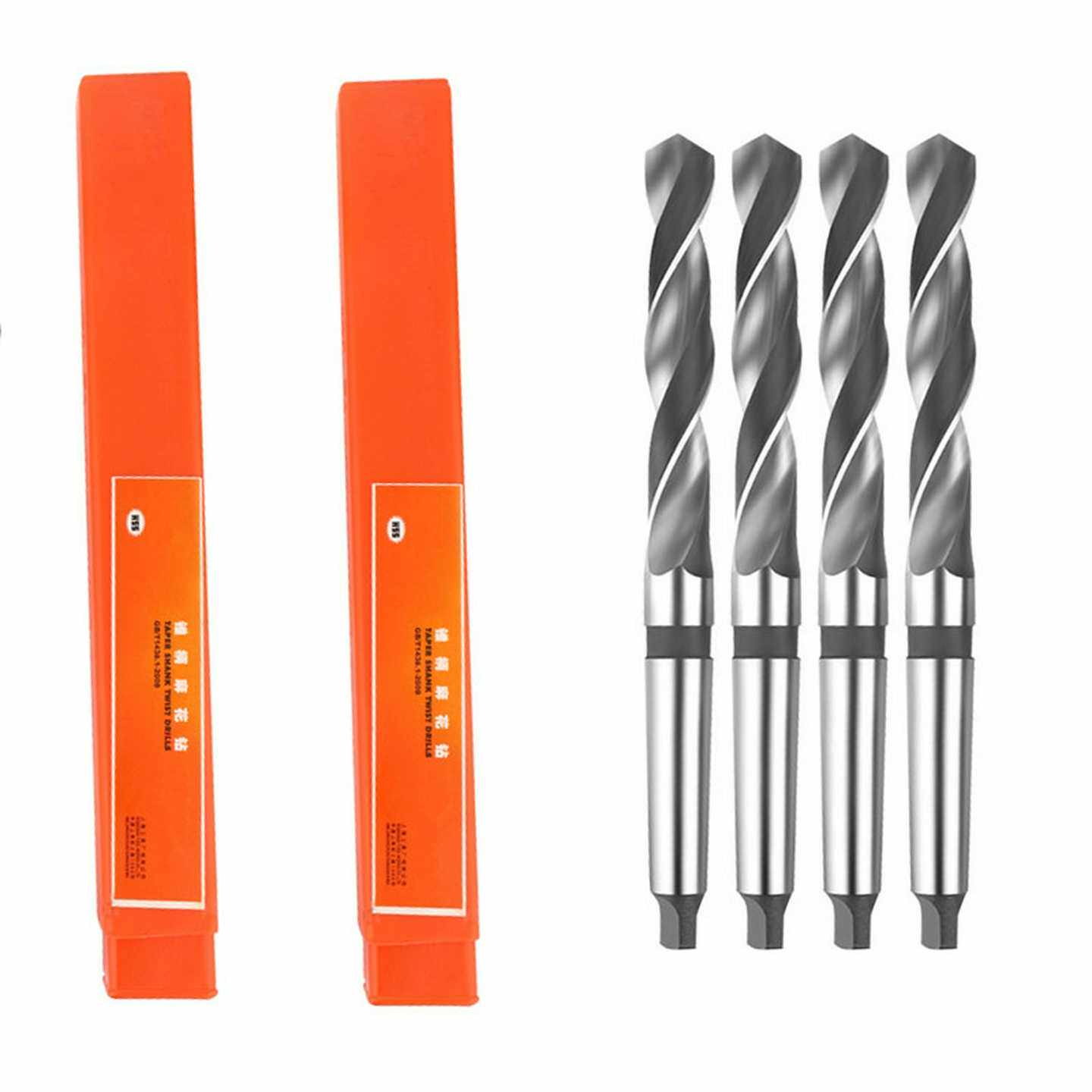 上工锥柄钻头莫氏圆锥锥钻锥柄麻花钻高速钢钻头14203540