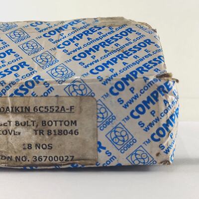 Set Bullone Cieco 36700027 Per Daikin 6C552AF Compressor Spa