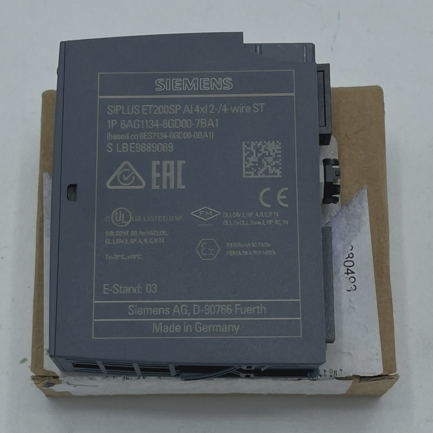 SiemensET200SPAI4XI2-/4-Wire6AG1134-6GD00-7BA1-NEW