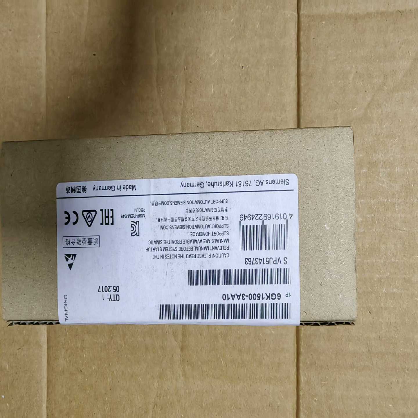 光纤终端模块6GK1500-3AA10未开封询价