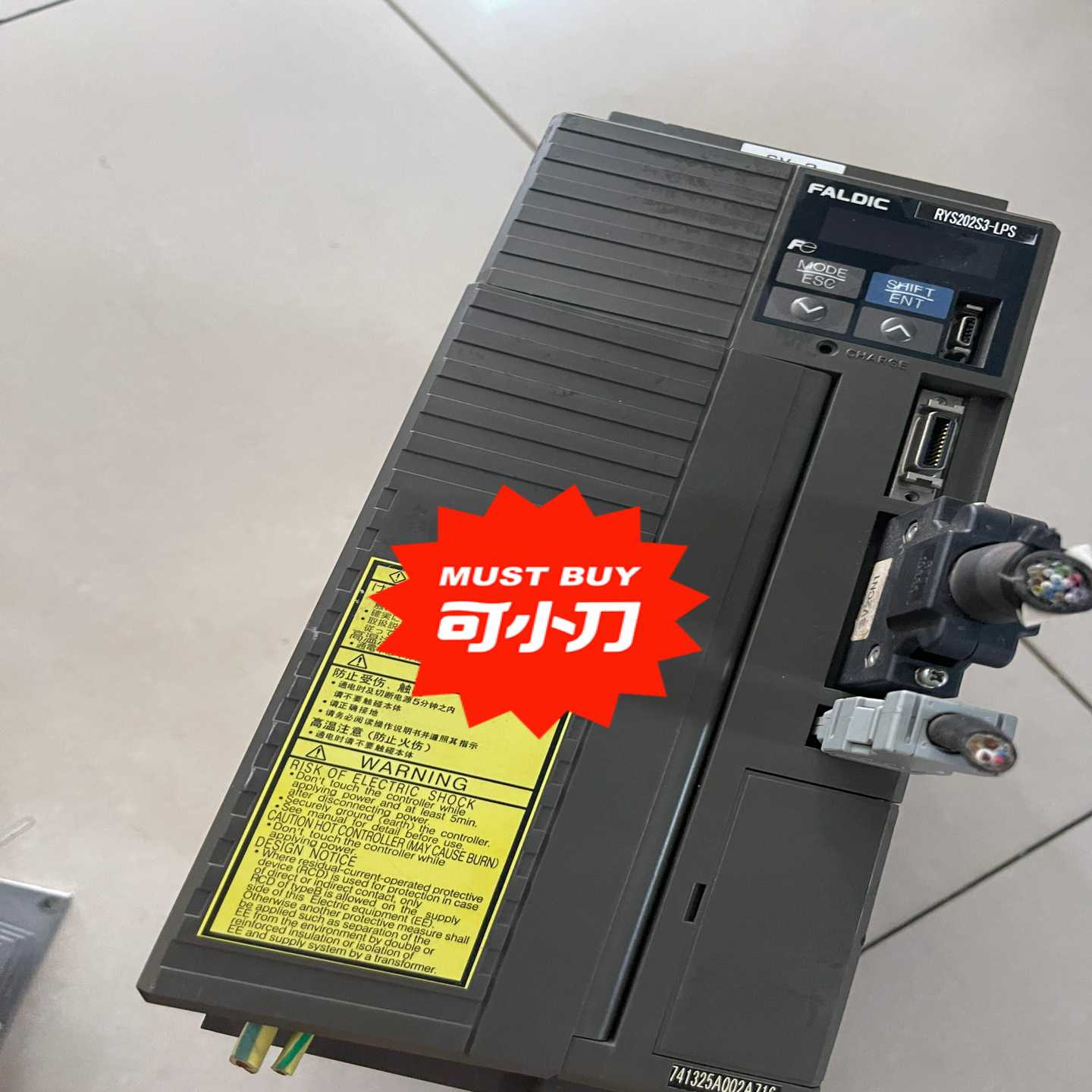 【议价】富士伺服驱动器RYT201D5-VS2-Z19适用