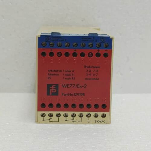 PF PepperlFuchs WE77Ex2 230V Switch Amplifier 2CH NAMUR 1291