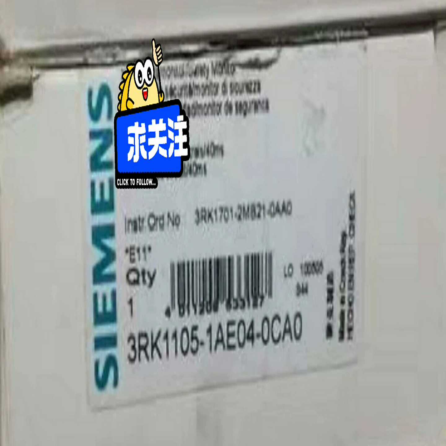 西门子安全监视器3RK1105-1AE04-0CA0全新实--议价商品