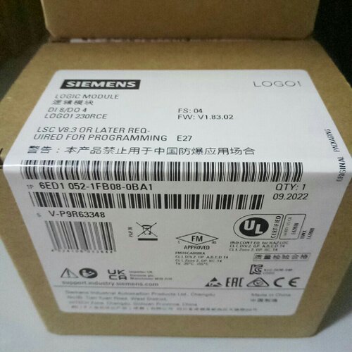 【询价】LOGO 230RCE  6ED1052-1FB08-