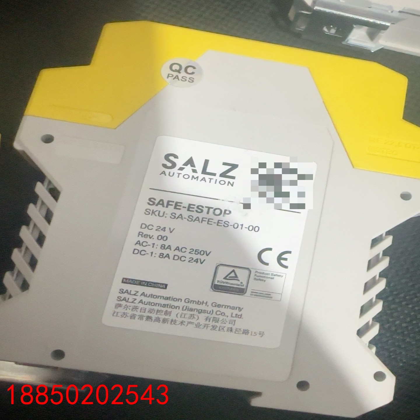 【请询价】SALZ 原装SAFE-ESTOP 安全继电器SA-SAFE