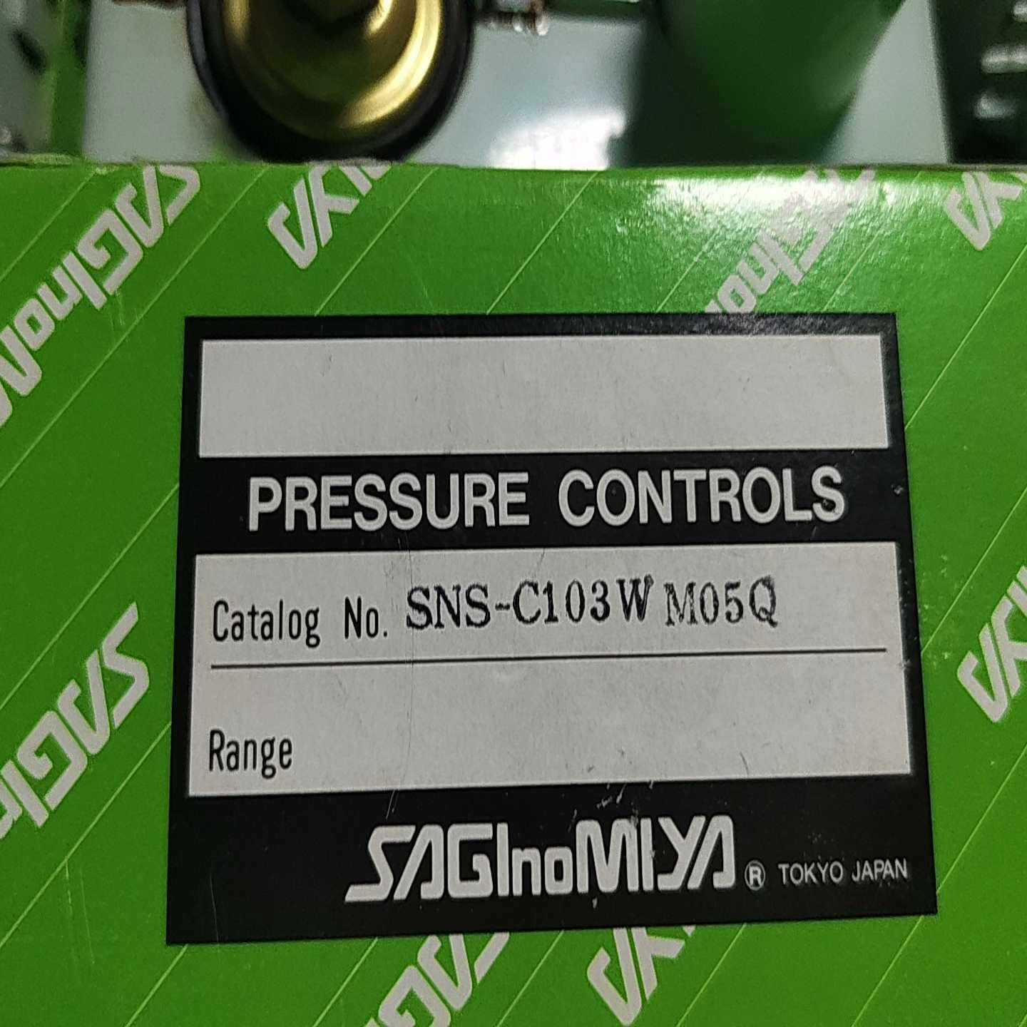 （洋洋设备）鹭宫压力开关SNS-C1030WM05Q