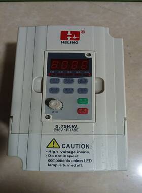 询价~国产变频器0.75KW，HL100M2S，如图，质量