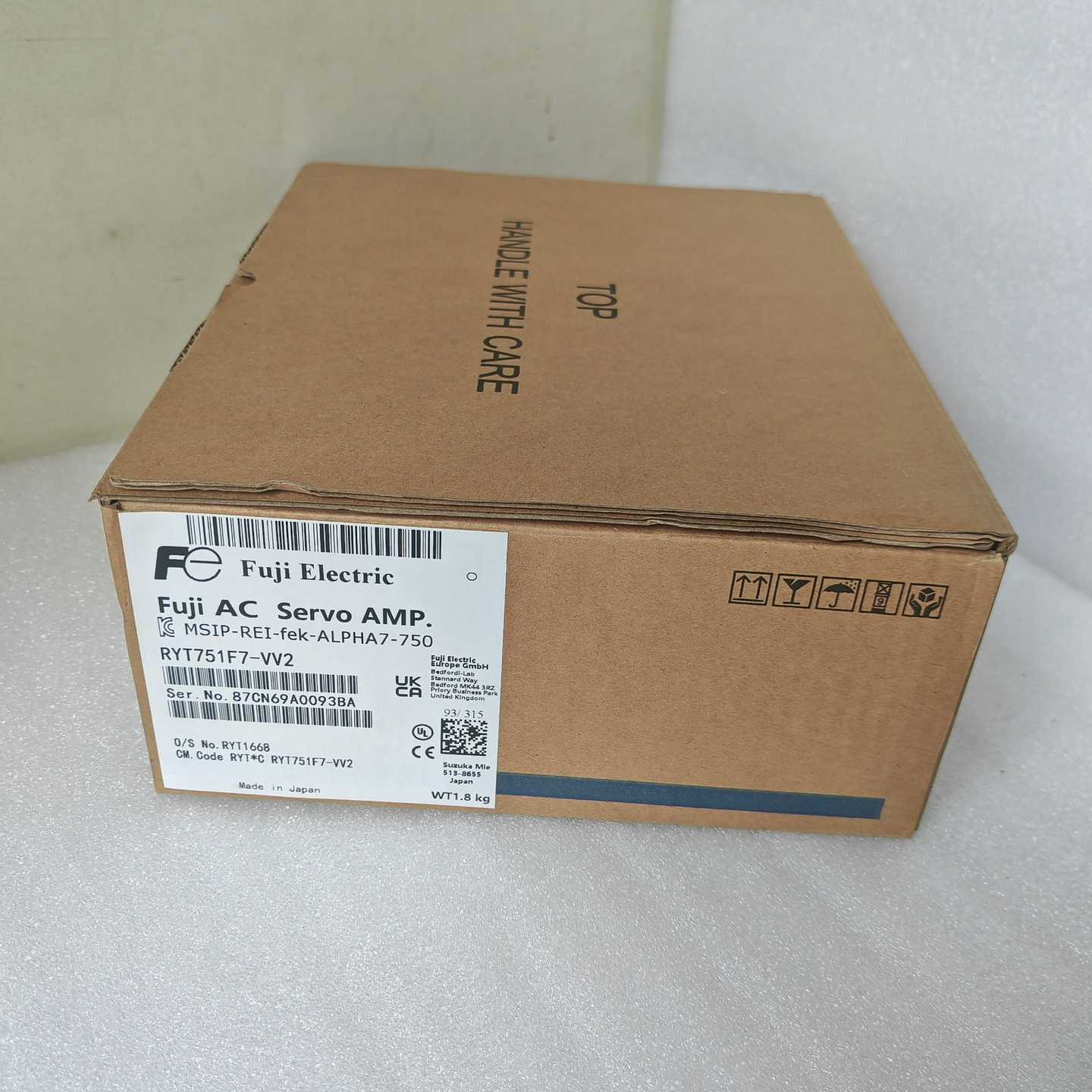 富士伺服驱动器RYT751F7-VV2实单联系，商议询价