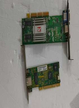 【星慕电子】ATI Radeon 9200se 128m AGP，3C9
