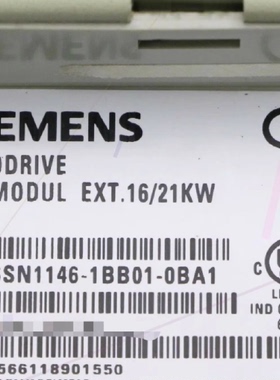 议价西门子6SN1146-1BB01-0BA1馈电模块回馈模块6SN11461BB010BA1