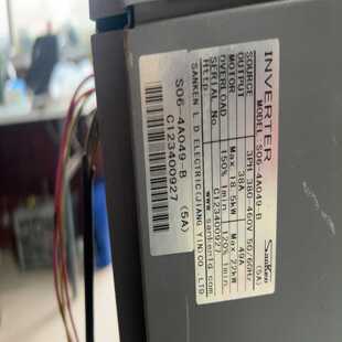 议价 4A049 三肯变频器18.5 S06 B拆 22KW