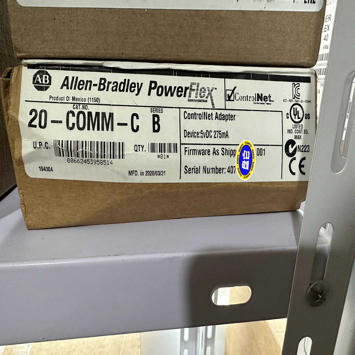 AB变频器附件20-COMM-C全新原装正品现货，实物图，