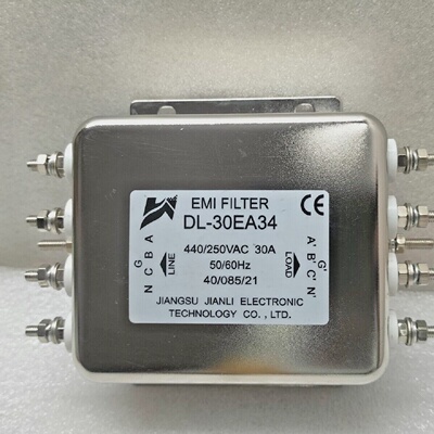 Filtro Emi Trifase Jiangsu Jianli DL30EA34 440250VAC
