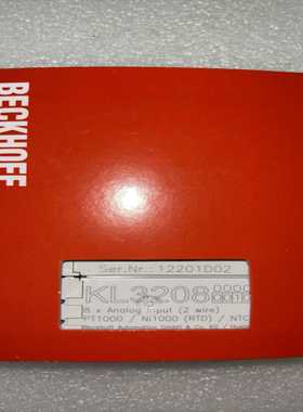 倍福模块KL3208-0010全新原装正品包装齐全