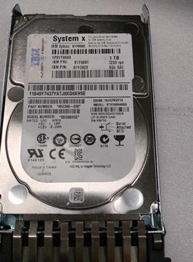 IBM 81Y9691 1T 72K 6G SAS 25 81Y3820 81Y9690 拆机硬盘