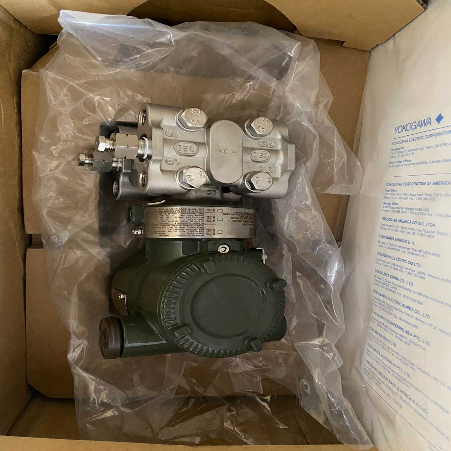 全新横河EJA差压变送器EJA110E-JMS5G-719N--议价商品