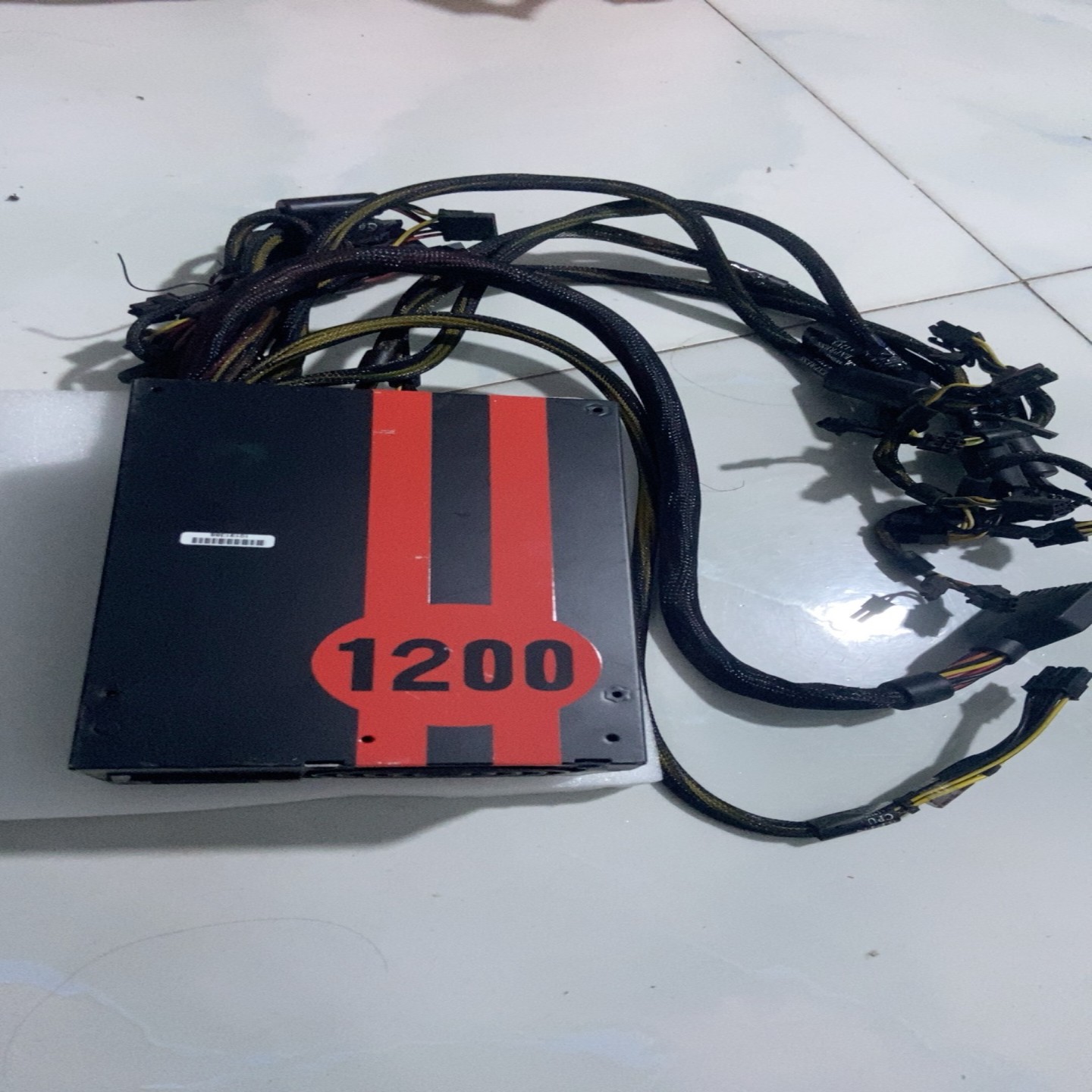 【议价】Antec安钛克安钛克1200W电源4x6pin十2pi