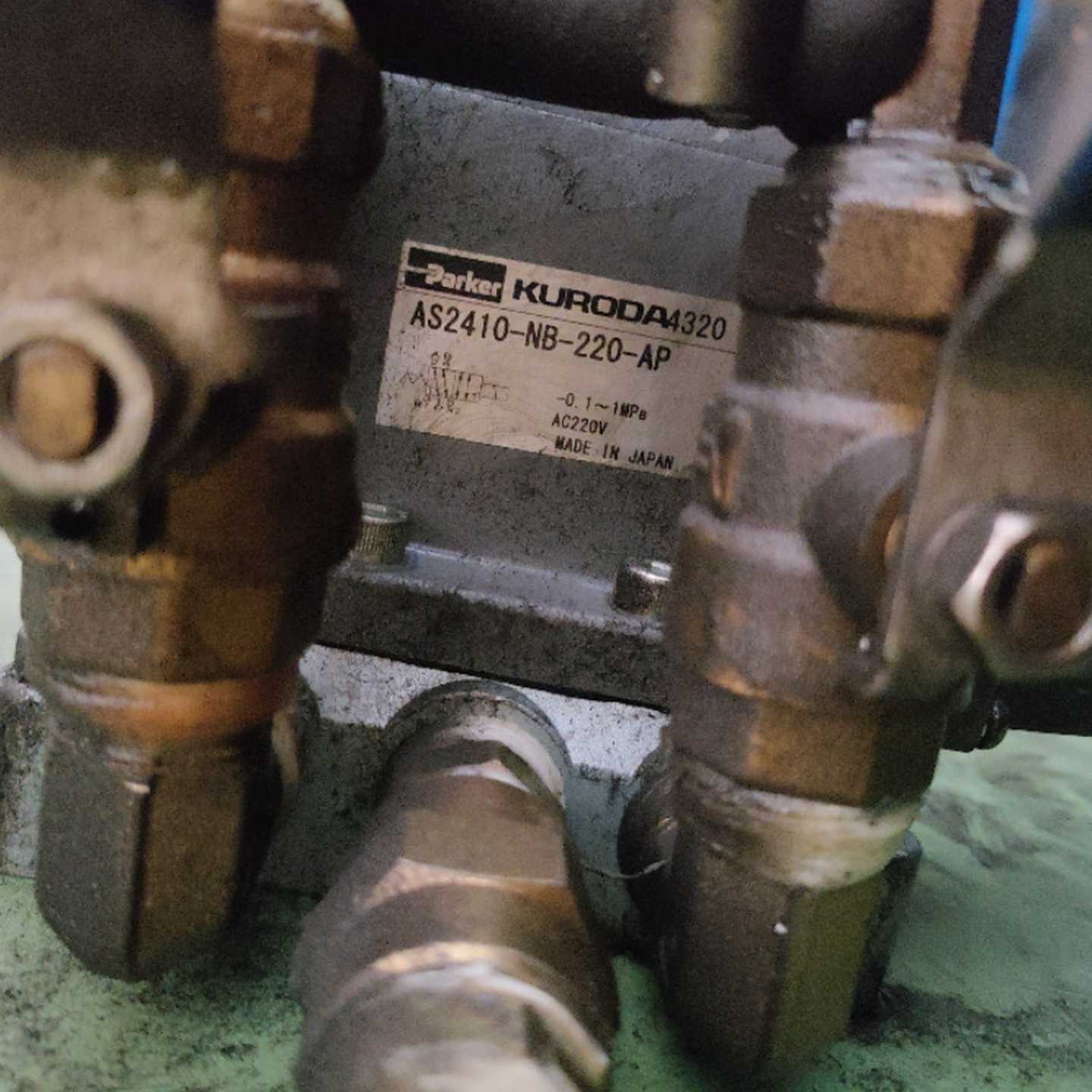 日本KURODA黑田精工电磁阀AS410-NB-2s20-AP