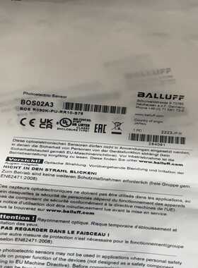 询价BALLUFF/巴鲁夫BOS02A3BOSR090