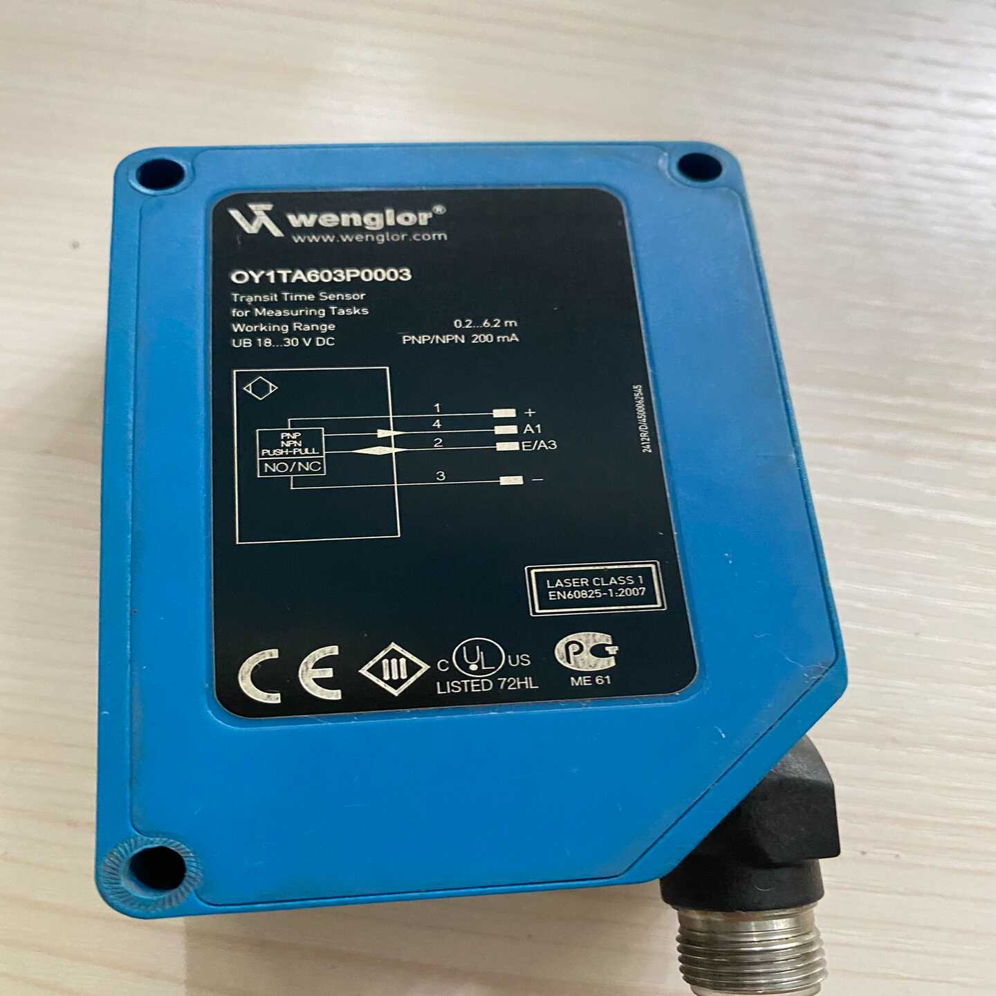 咨询-威格勒光电开关QY1TA603P00039新实物拍